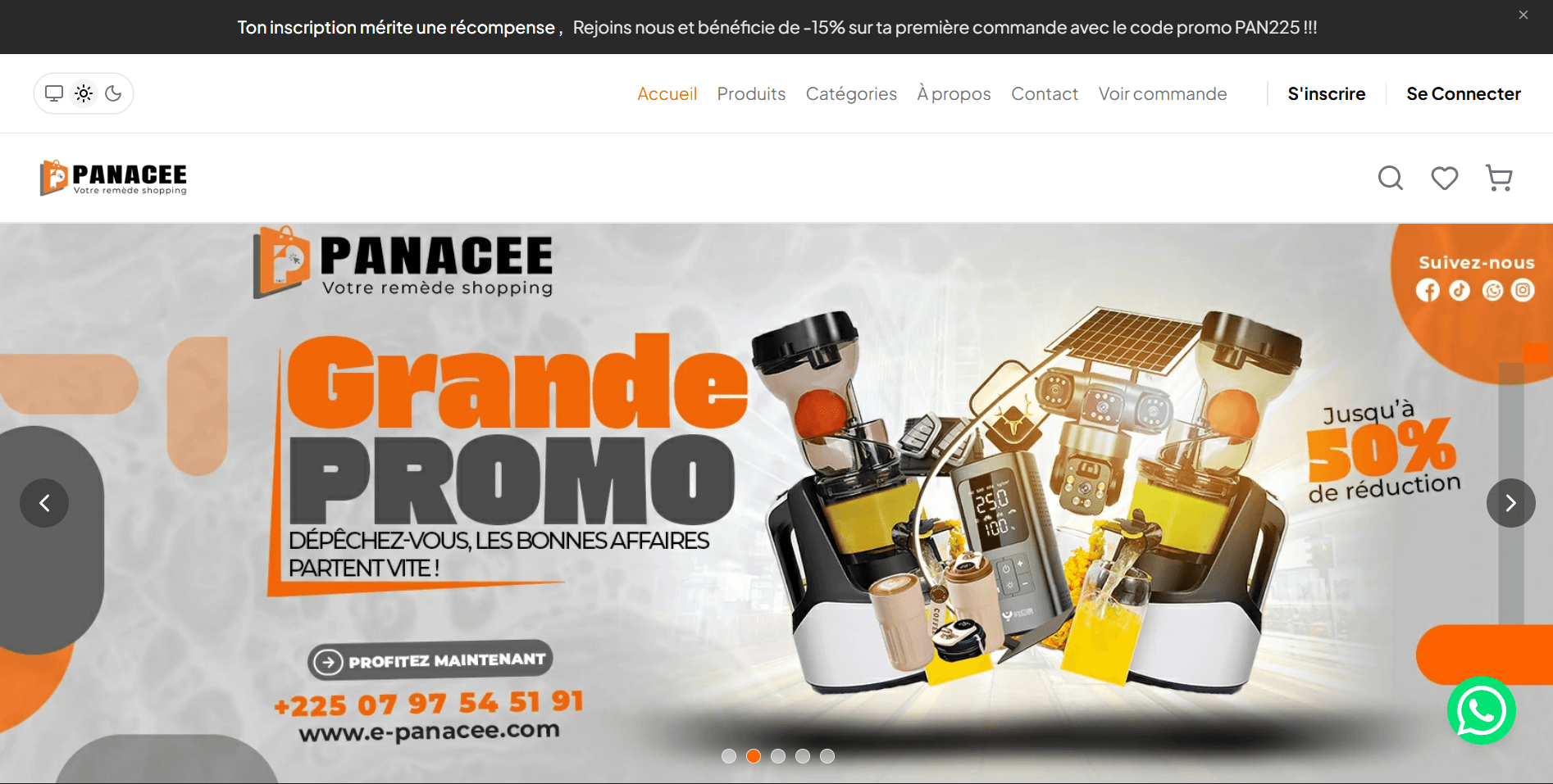 e-Panacee — E-commerce ivoirien