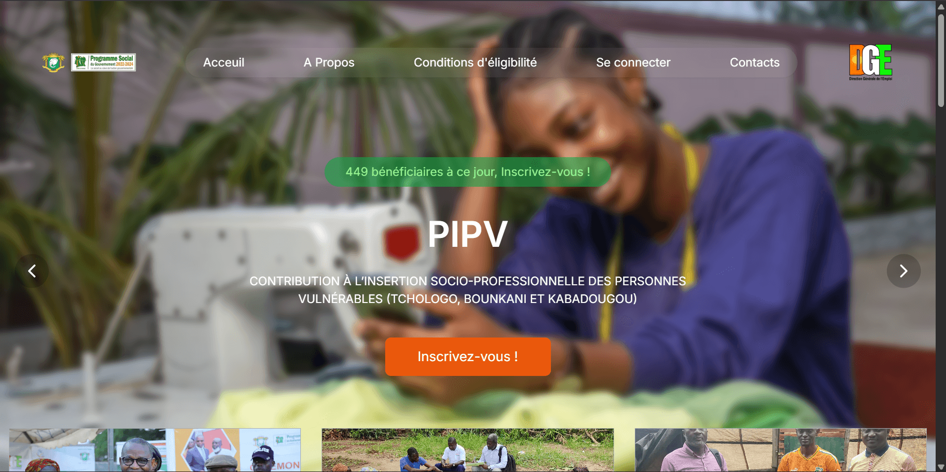 PIPV-PPED — Plateforme institutionnelle ivoirienne